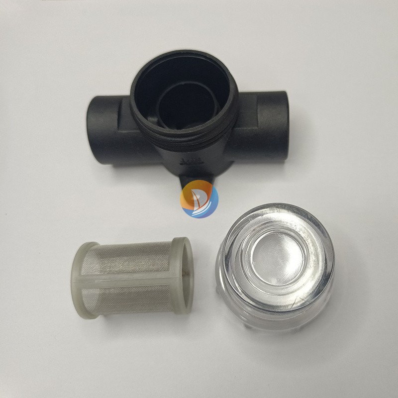 洗地机清水箱滤网透明盖内螺纹u过滤器网杯适配坦能T3ET5E洁驰A1A