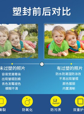 塑封机过塑机4合1多功能带裁纸刀照片塑封机a3/a4办公家用相片热