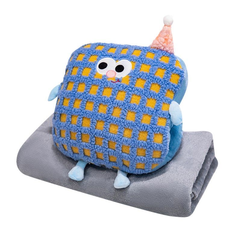 办公室抱枕被子两用毯子二合一午睡枕头车载睡觉毛毯暖手空调靠枕,居家布艺,抱枕被,淘宝优惠券,粉丝福利购,淘宝优惠卷