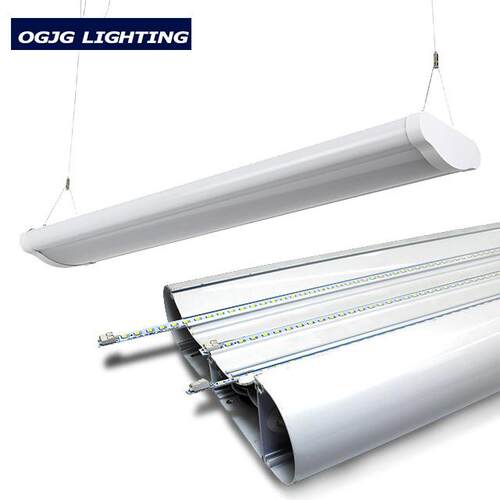 长方形办公室LED线性灯热销200W高亮线条灯LED吊线照明灯具