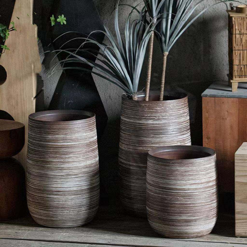 粗陶陶罐新款陶瓷落地花盆客厅家居种树高款深盆新款特大口径花盆,清洗/食品/商业设备,风口/风叶/风机配件,淘宝优惠券,粉丝福利购,淘宝优惠卷