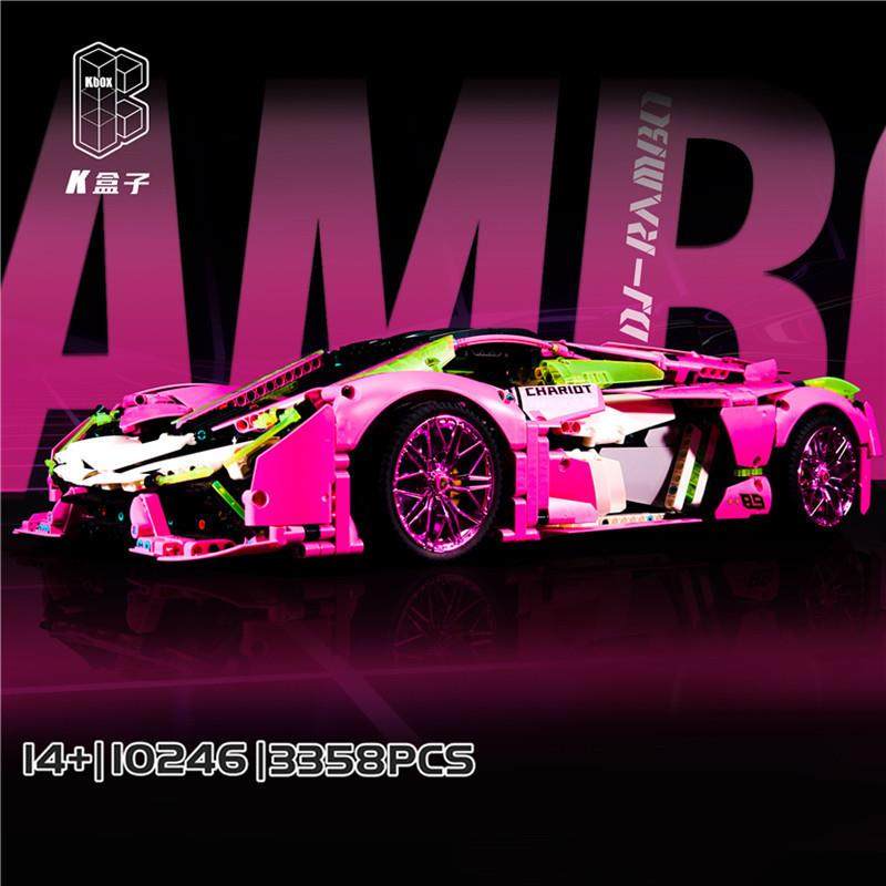 K盒子10246蓝博赛博朋克版跑车模型小颗粒儿童拼装插积木玩具车,自行车/骑行装备/零配件,更多零件/配件,淘宝优惠券,粉丝福利购,淘宝优惠卷