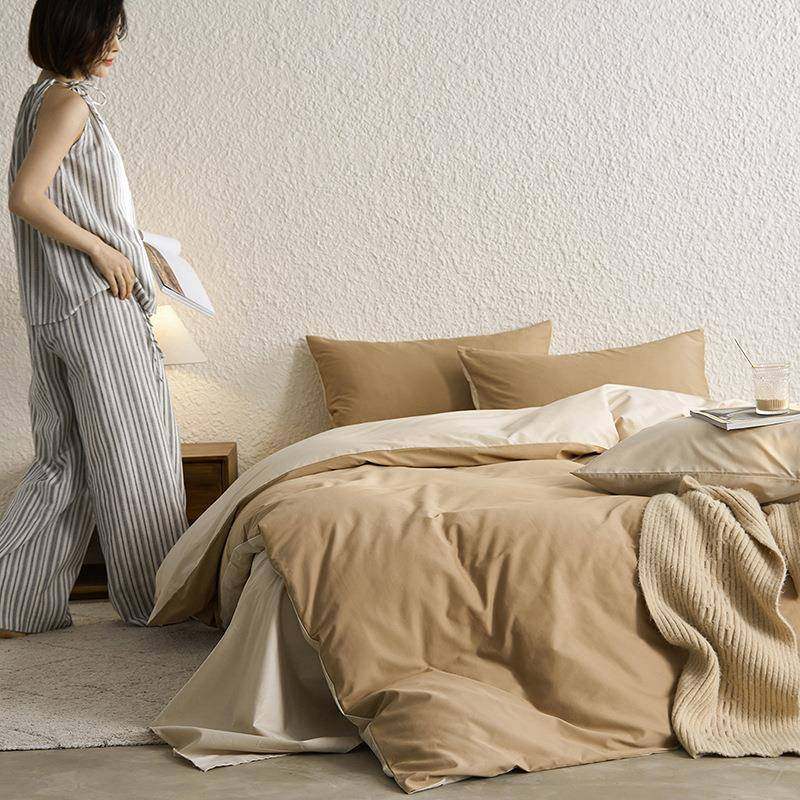 高级四件套全棉纯棉2024新款加厚简约北欧风床单被套贡缎床上床品,自行车/骑行装备/零配件,更多零件/配件,淘宝优惠券,粉丝福利购,淘宝优惠卷