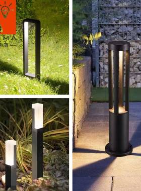 工程草坪灯户外庭院灯公园小区草地灯现代简约别墅防水草坪灯