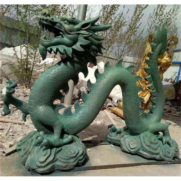 唐县铜雕制作景观铜龙塑像铜龙雕塑制作现代景观铜龙