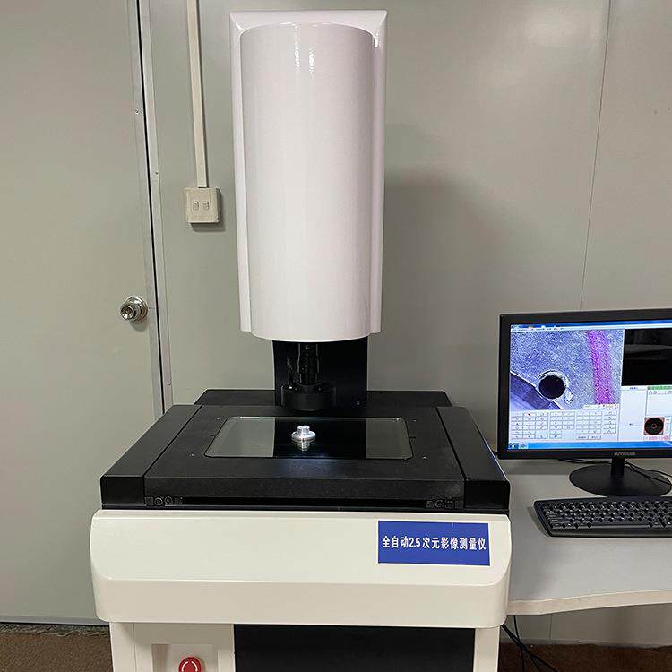 一键光影像量仪全自动快速尺寸测量测机自动检测677学测式绘仪