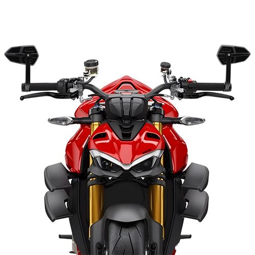 杜卡迪V2街霸v4怪兽骇客950手把镜自由800大魔鬼反光镜改装后视镜