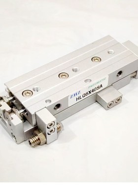 气动导轨滑台气缸HLQ/HLQL1q2X10BS/20BF/30B/40AS/50A/75/100SAS