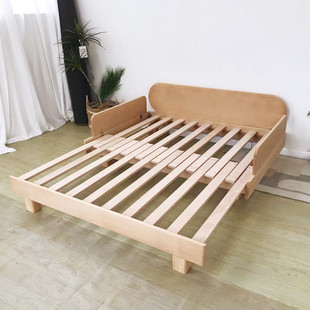 伸缩床拼接床儿童床实木婴儿单人小床男孩女孩公主床大床加宽床边