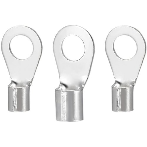 OT冷压端子压线铜鼻子开口鼻v圆形裸端子1-5-16铜接头线头接线端