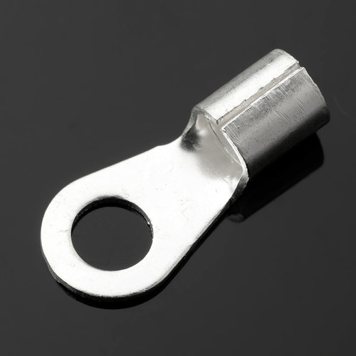 黄铜镀银OT冷压接线端子OTu6-5  圆型裸端头 铜鼻子 1000只