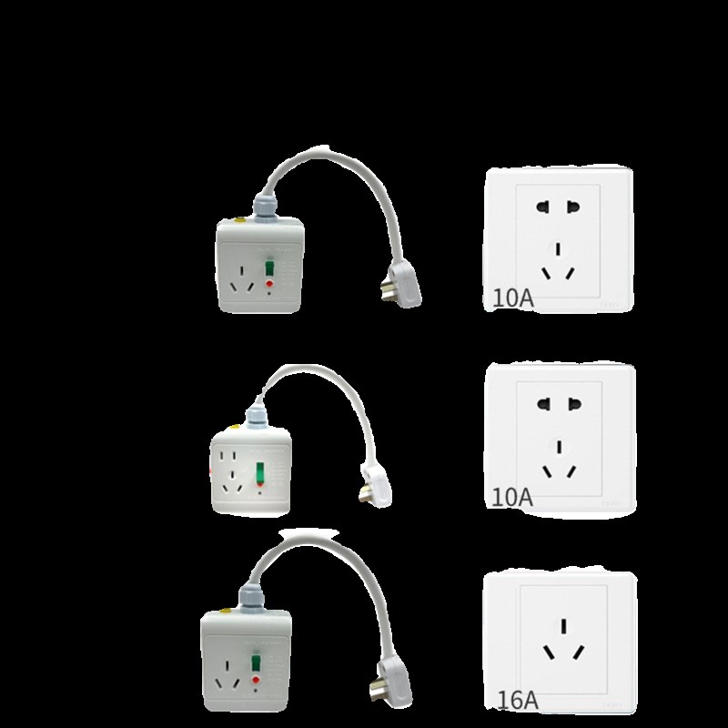 新能源车免地线接地宝大功率电动汽车充电转换器10a转16a随车充