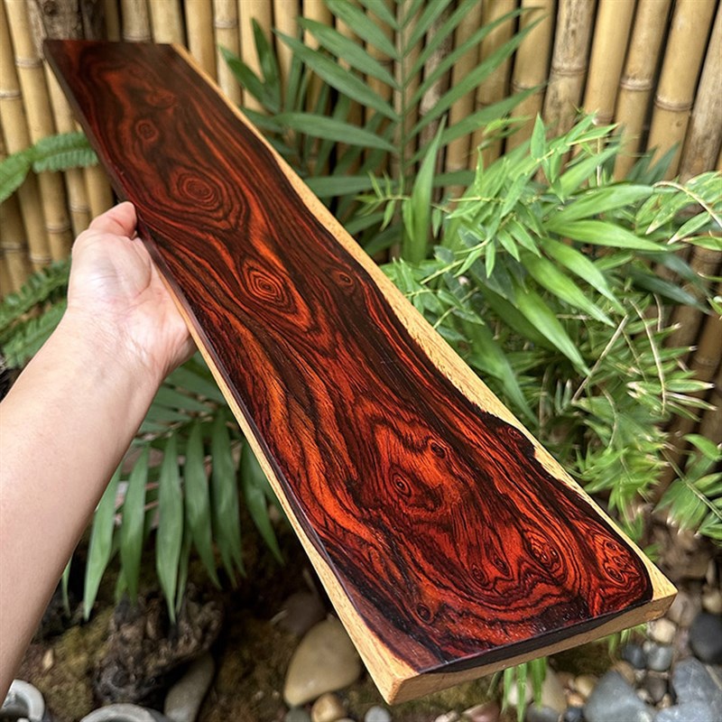 国标红木微凹黄檀红酸枝 漂u亮纹理干泡茶台底座茶托 茶道配件垫