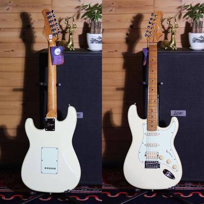 Smiger电吉他复古白L-G2-PRO-VW電吉他SSH