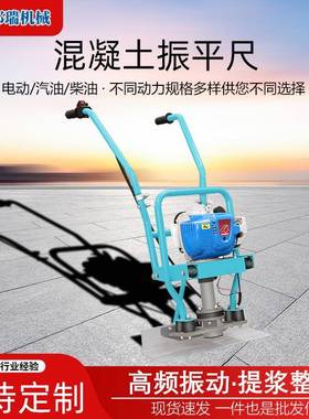 汽油柴油型混凝土振平尺水泥路面电动刮平尺路面整平电动振平尺