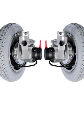 无刷直流电机24V300W永磁大功率减速轮椅双模电机机械设备电机