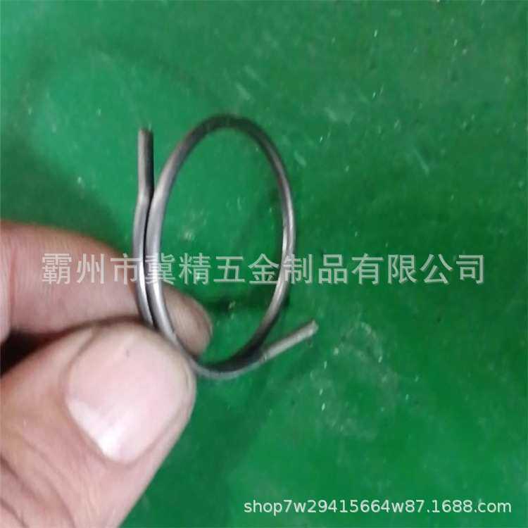 弹性闸瓦销环 铁路货车配件 闸瓦钎安全环