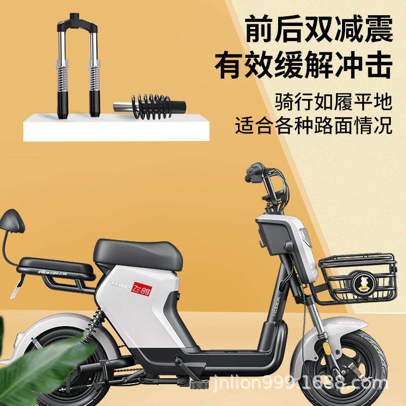 新国标电动自行车智能车女士外卖48V锂电成人学生亲子代步可上牌