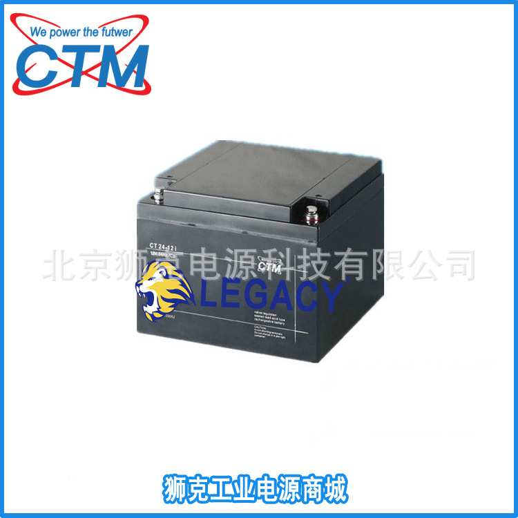 德国CTM蓄电池CT24-12i/12V24AH进口蓄电池供应