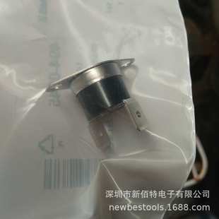恒温器双金属热控开关2455R-0820386咬接式盘操作单刀单掷触点