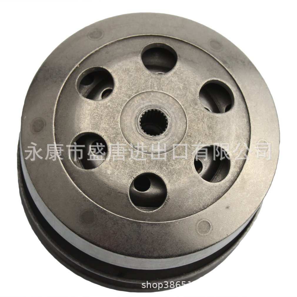 115mm 22T 总成后离合器驱动滑轮适配GY6 49cc 50cc 139QMB滑板车