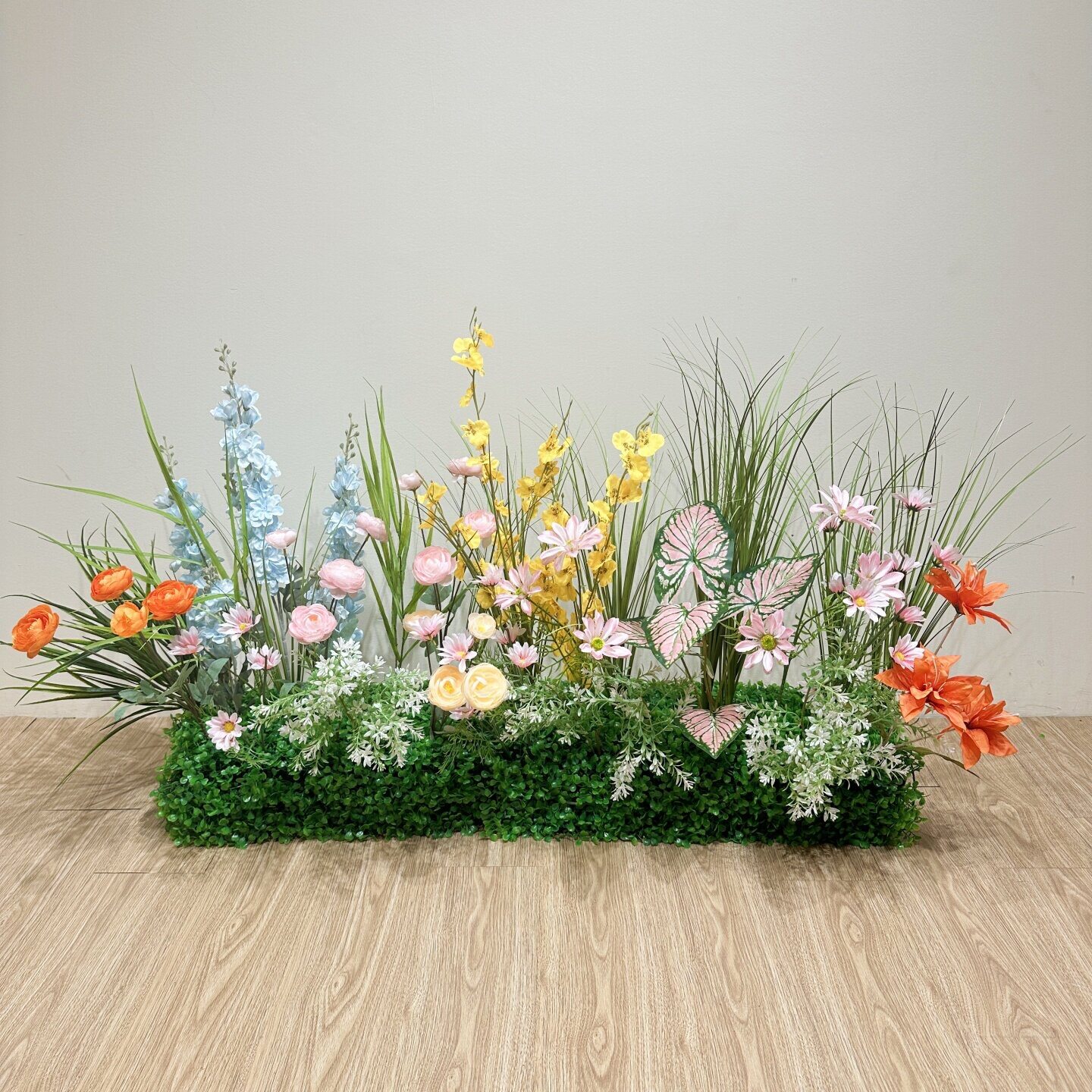 仿真花假花绿植造景室内装饰地排花高档橱窗摆设场景布置花艺摆件