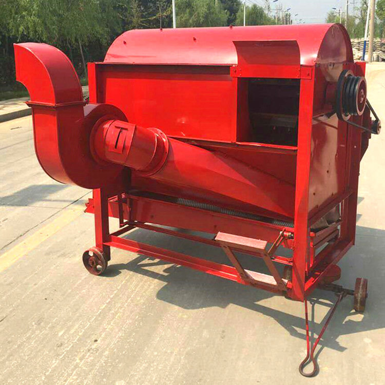 全喂入式黄豆脱粒机红豆打粒机高粱出粒机电柴两用现货供应
