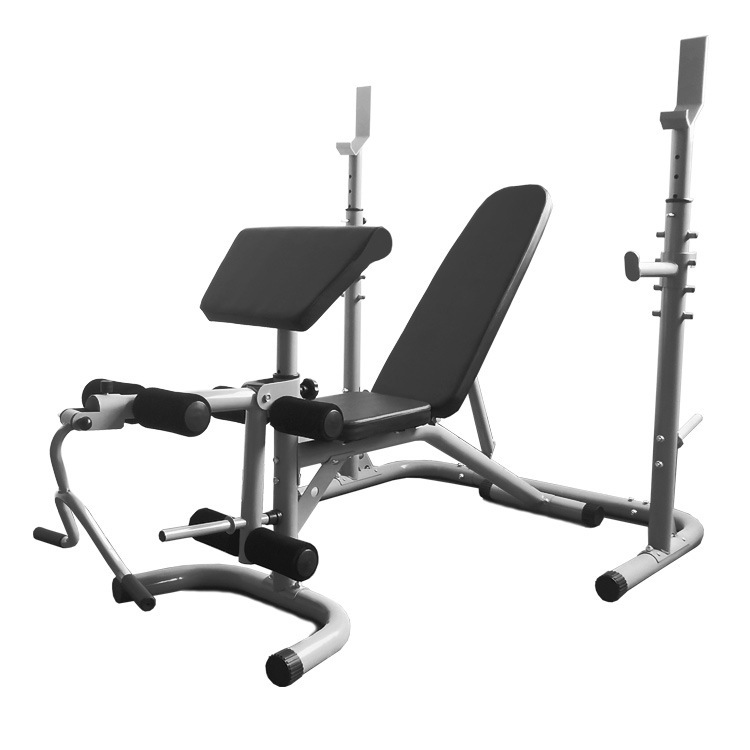 家用室内仰卧起坐健身器材卧推架深蹲架多功能举重床