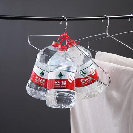 大衣架长晾衣架杆实心不锈钢晒被子床单家用阳台宿舍挂衣的加大号