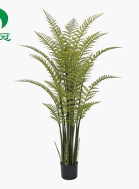 热卖仿真植物盆栽装饰绿植大型室内盆景客厅摆件假树波斯叶