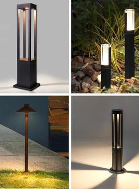 防水防锈草坪灯别墅过道路灯花园庭院灯铝材灯具led庭院装饰