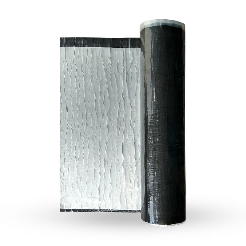 自粘防水卷材SBS沥青卷油毛毡纸丁基胶I带平房楼屋顶隔热防水材料