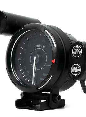 1100RPM转速表赛车改装仪表Def*A180mm仪表12V汽车改装仪表