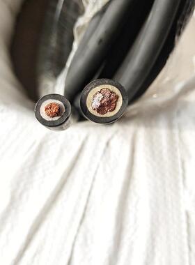 潜水泵电缆JHS单芯1芯*4610162535平方纯铜芯橡套橡胶线铜线