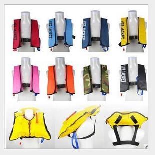 直发便携式围勃充气救生衣成人大浮力全自动气胀救生衣CCS