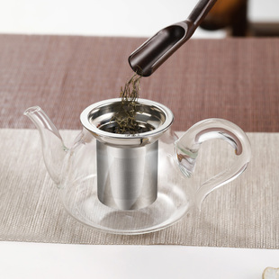 茶具套装家用玻璃煮茶壶小号花茶功夫茶具茶水分离加厚耐热泡茶壶