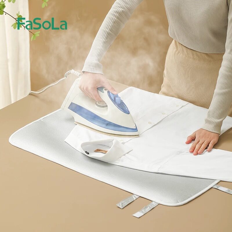便携折叠熨衣垫耐高温烫衣垫桌面隔热熨烫布加厚棉家用方便防烫,收纳整理,烫衣板,淘宝优惠券,粉丝福利购,淘宝优惠卷
