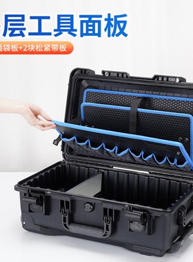 ALUBOX汽h修工具车维修手推拉杆工具箱可移动工具柜五金配件收纳