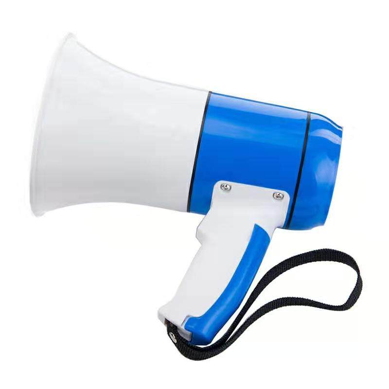 户外大功率充电手持喊话器地摊录音插卡扩音器宣传叫卖喇叭扬声器