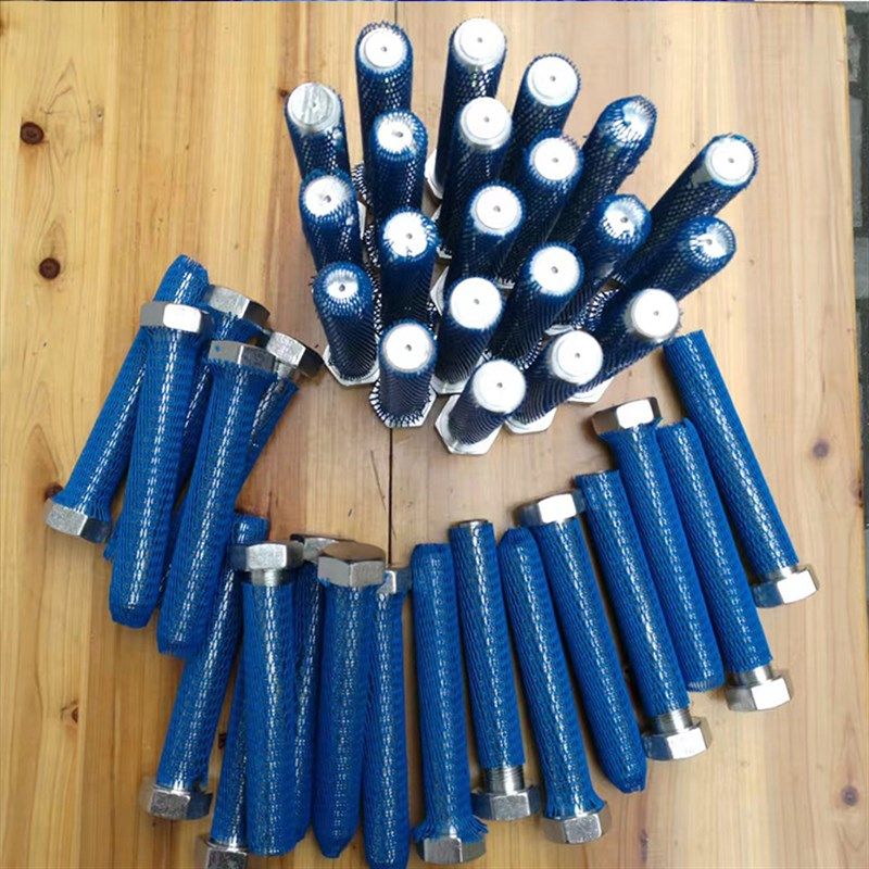 塑料网套尼龙保护网套螺纹螺杆工件防护网套五金零件防震包装网袋