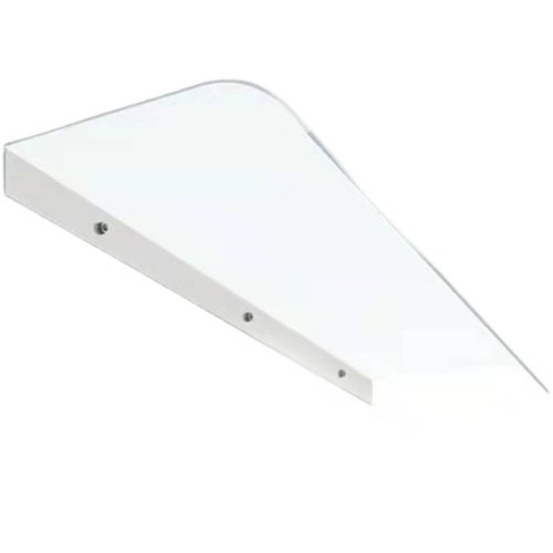 隐形雨棚无支架全透明挡雨板w阳台窗户屋檐雨搭户外机玻璃防水简