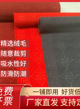 地毯门垫进门可裁剪大红色门口过A道走廊楼梯吸水防滑垫大面积满