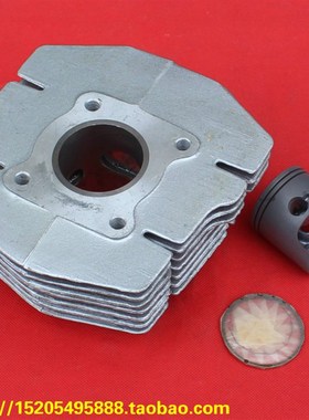 适用摩托车配件TR125二冲程摩托车套缸 缸体 加大活塞 环 套塞