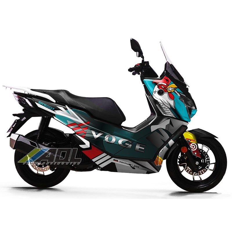 隆鑫无极SR150GT车身贴花 拉花 改色涂装版画个性防水保护膜贴纸