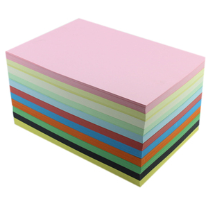 A4 120G彩色卡纸 A4 s120克薄卡纸 国产A4纸 手工纸100张多色可选