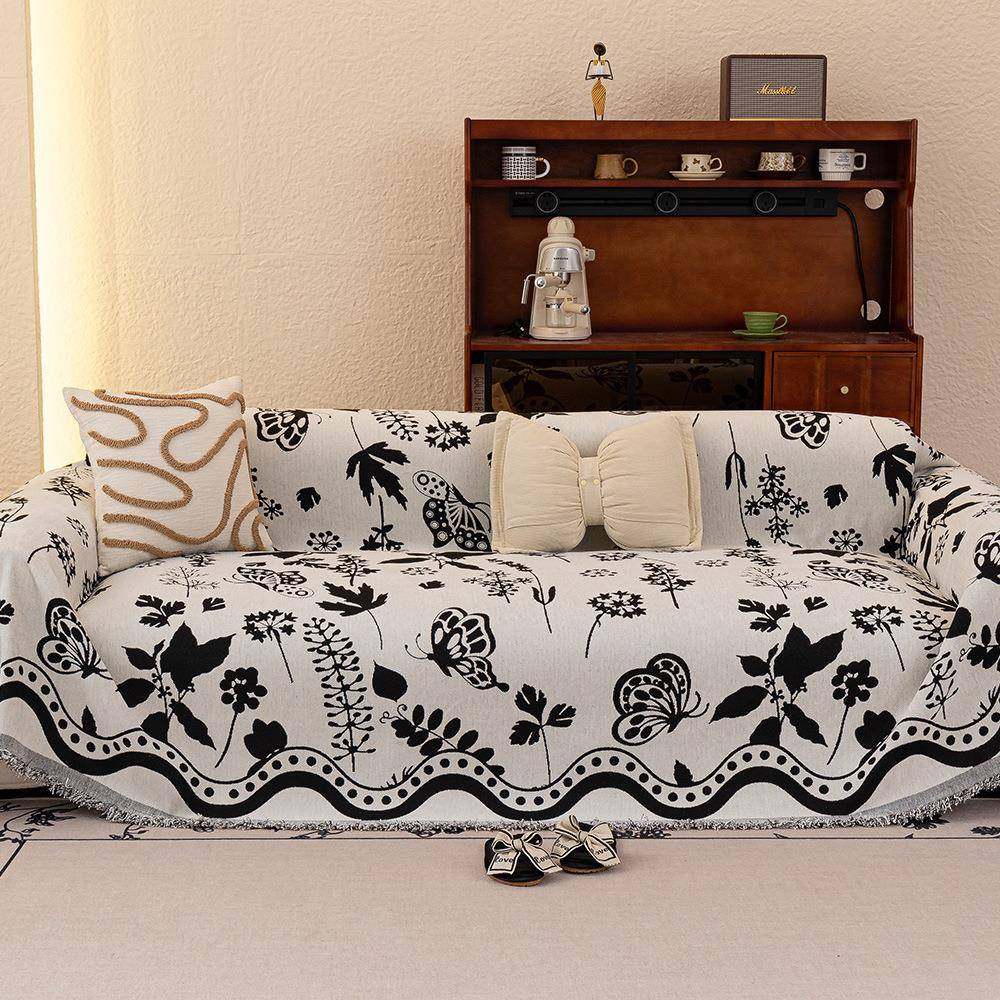 复古轻奢风沙发巾流行简约新款沙发垫沙发毯一整张全盖沙发盖布,鲜花速递/花卉仿真/绿植园艺,割草机/草坪机,淘宝优惠券,粉丝福利购,淘宝优惠卷