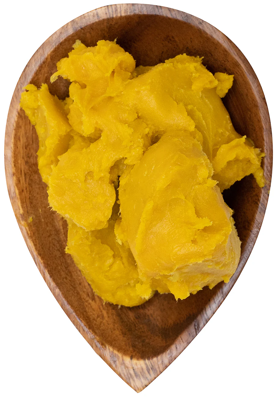 African Raw Shea Butter Pure野生乳木果油金色化妆品原料基底油