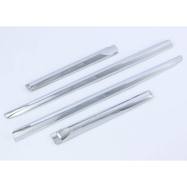 适用10-21款霸道车门防撞条防擦亮条专用普拉多车身门边饰条改装