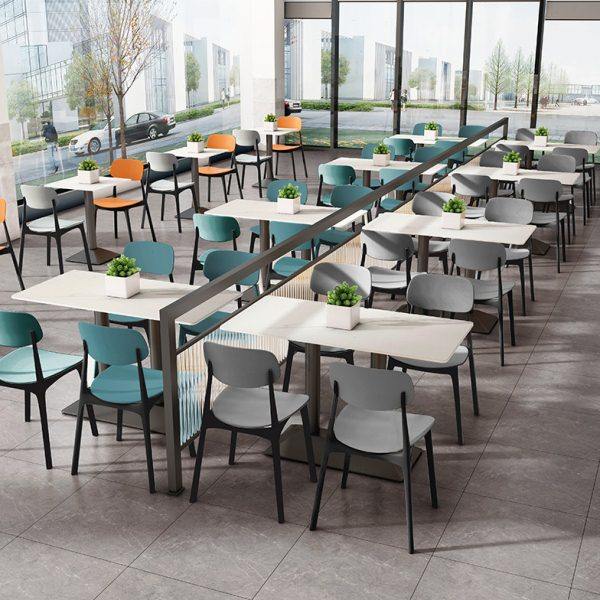 #公司员工学生食堂餐桌椅饭堂小吃快餐店商用组合4人职工学校餐厅,商业/办公家具,食堂餐桌椅,淘宝优惠券,粉丝福利购,淘宝优惠卷