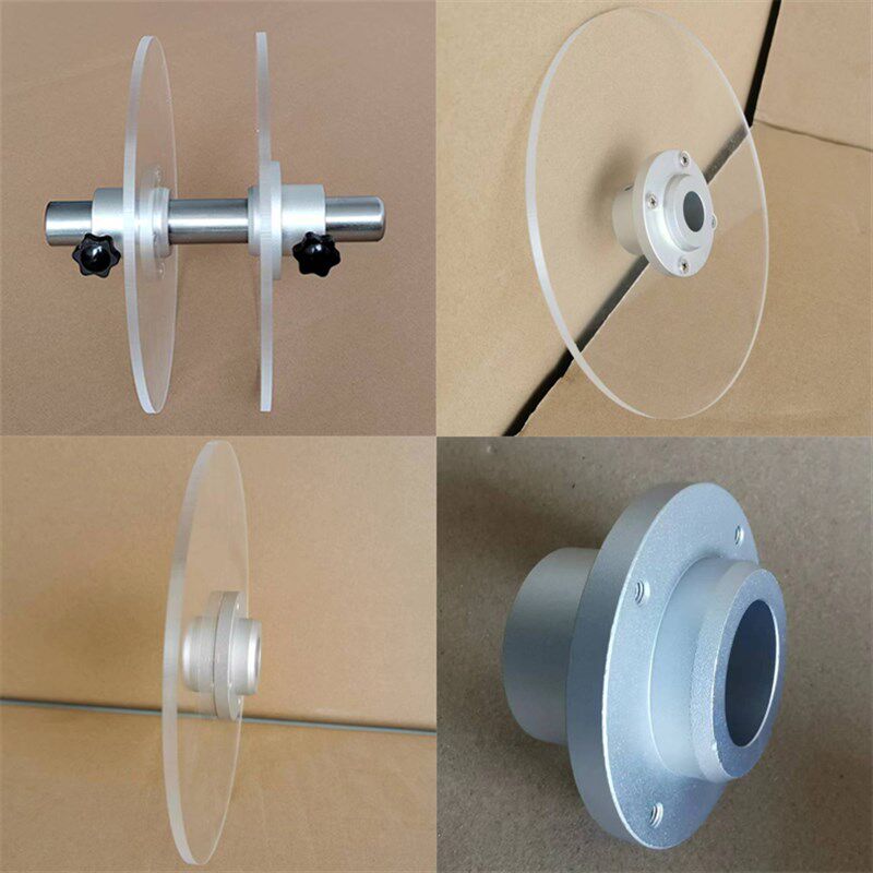 铝合金挡料盘标签固定盘粘带挡盘编带上带导向板纸管内孔65MM挡圈